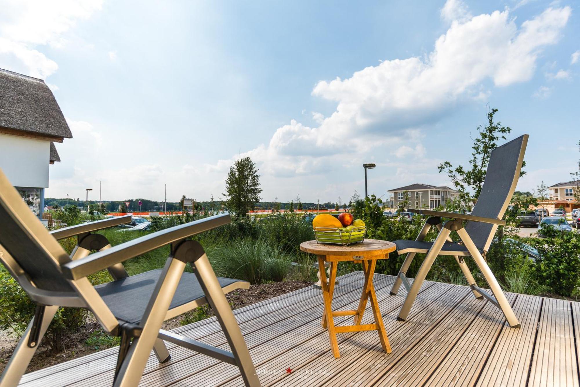 Ostsee - Reetdachhaus Nr 7 "Haddock" Im Strand Resort Heiligenhafen Luaran gambar